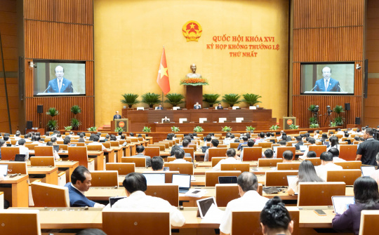 Quốc hội thống nhất bổ sung 3 nội dung vào Chương trình kỳ họp không thường lệ thứ Nhất