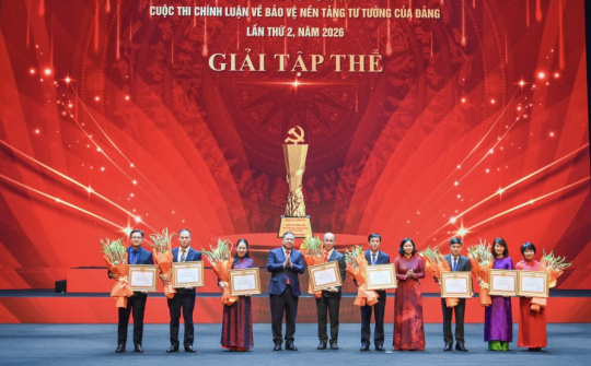 Đảng bộ Bộ Công Thương đạt 04 giải tại Cuộc thi chính luận về bảo vệ nền tảng tư tưởng của Đảng trong Đảng bộ Chính phủ lần thứ 2, năm 2026