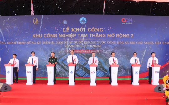 Đà Nẵng: Khởi công Khu công nghiệp Tam Thăng mở rộng 2 quy mô hơn 110 ha