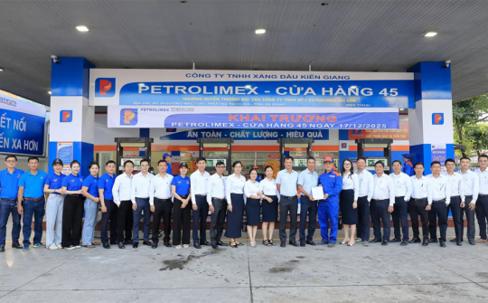 Petrolimex Kiên Giang: Giữ vững mạch cung ứng năng lượng, đồng hành cùng phát triển KT-XH địa phương