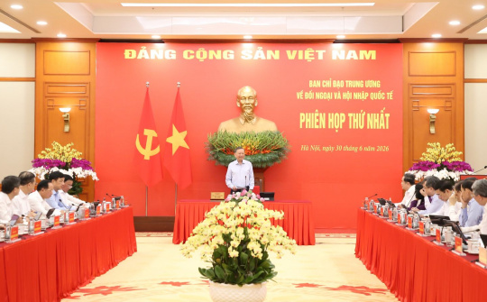 Bộ Chính trị quy định chức năng, nhiệm vụ, quyền hạn của Ban Chỉ đạo Trung ương về đối ngoại và hội nhập quốc tế