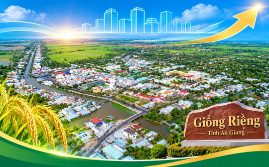 Xã Giồng Riềng (An Giang): Tạo nền tảng phát triển trở thành đô thị động lực Tây sông Hậu