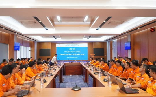 Nhiệt điện Phú Mỹ: Nâng cao kỹ năng xử lý sự cố cho lực lượng vận hành trong Nhà máy điện