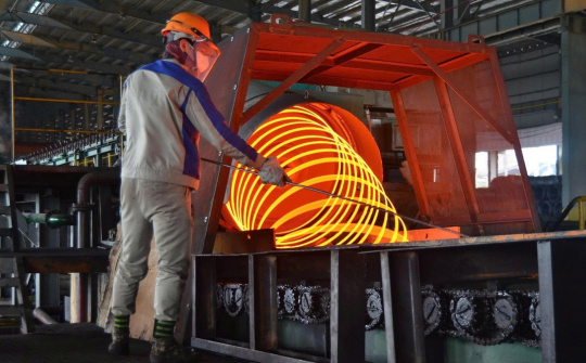 Gang thép Tuyên Quang giữ nhịp tăng trưởng, thúc đẩy chuyển đổi xanh