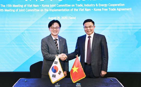 Việt Nam - Hàn Quốc thúc đẩy hợp tác trong các lĩnh vực chiến lược, hướng tới kim ngạch thương mại song phương 150 tỷ USD