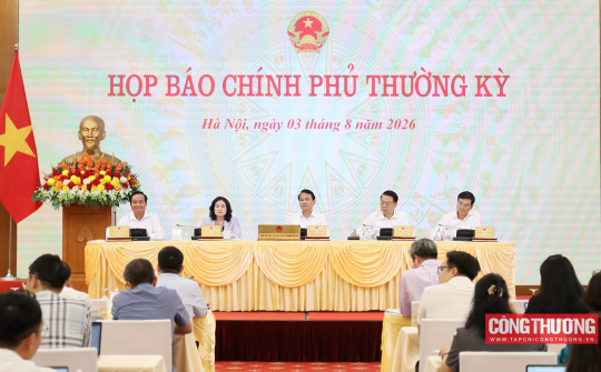 Họp báo Chính phủ thường kỳ tháng 7/2026: Các chỉ tiêu cơ bản về phát triển kinh tế - xã hội đều tăng