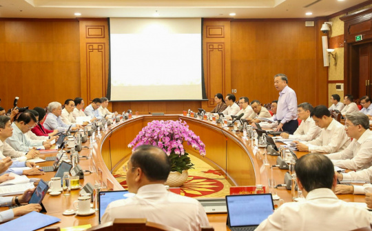 Kết luận của Tổng Bí thư, Chủ tịch nước Tô Lâm tại Phiên họp Ban Chỉ đạo Trung ương thực hiện Nghị quyết 57