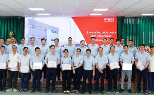 THIBIDI công nhận, khen thưởng 34 sáng kiến thúc đẩy nâng cao chất lượng sản xuất