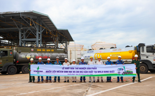 Từ B100 đến B5, BSR đưa nhiên liệu sinh học ra thị trường