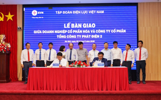 Bàn giao doanh nghiệp cổ phần hoá và Công ty cổ phần Tổng công ty Phát điện 2