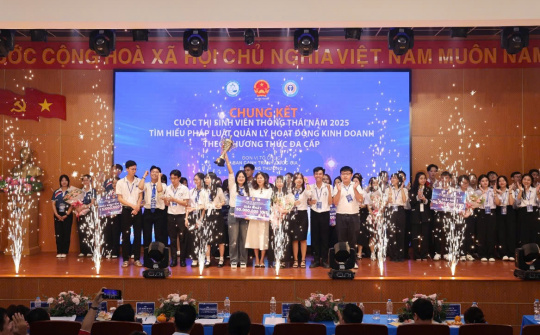 Ủy ban cạnh tranh Quốc gia phát động Cuộc thi “Sinh viên thông thái 2026”: Lan tỏa kiến thức pháp luật về quản lý hoạt động kinh doanh đa cấp