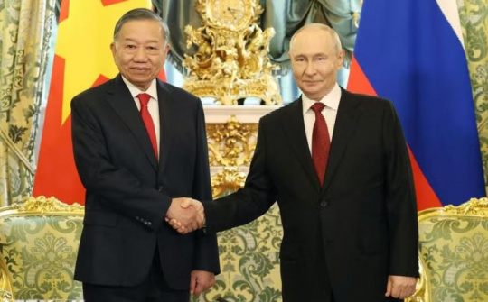 Tuyên bố chung về việc củng cố hơn nữa Quan hệ Đối tác Chiến lược toàn diện Việt Nam - Nga trong giai đoạn mới