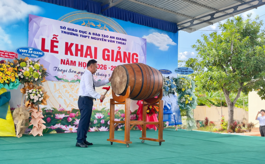Trường THPT Nguyễn Văn Thoại (An Giang) nỗ lực nâng cao chất lượng giáo dục