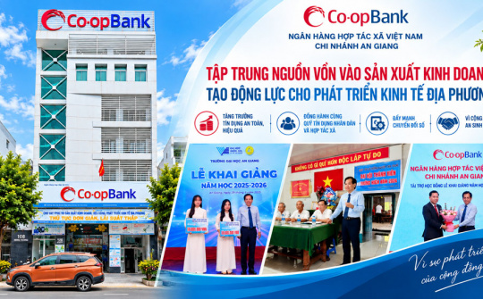 Ngân hàng Hợp tác xã Việt Nam - Chi nhánh An Giang: Tập trung nguồn vốn vào sản xuất kinh doanh, tạo động lực cho phát triển kinh tế địa phương