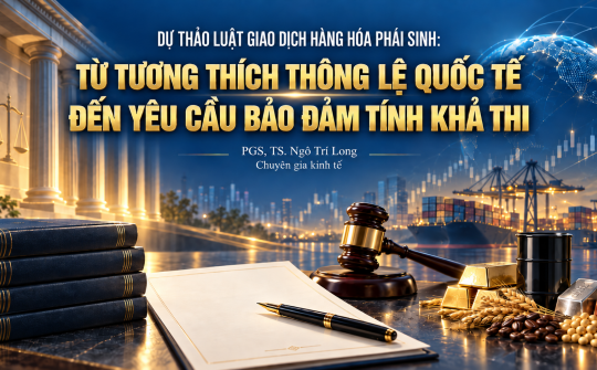 [Emagaizne] Dự thảo Luật Giao dịch hàng hóa phái sinh: Từ tương thích thông lệ quốc tế đến yêu cầu bảo đảm tính khả thi