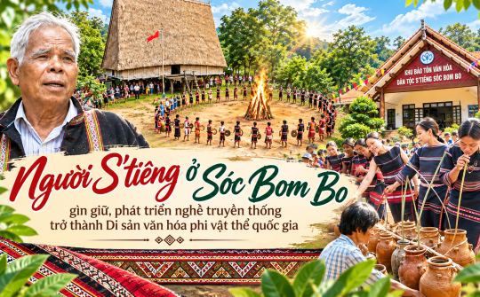 (Emagazine) Người S’tiêng ở Sóc Bom Bo gìn giữ, phát triển nghề truyền thống trở thành Di sản văn hóa phi vật thể quốc gia