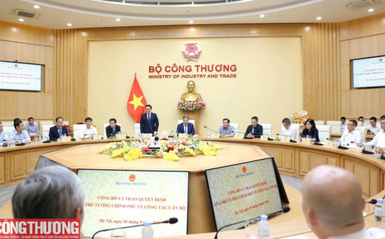 Phân công công tác của Bộ trưởng và các Thứ trưởng Bộ Công Thương