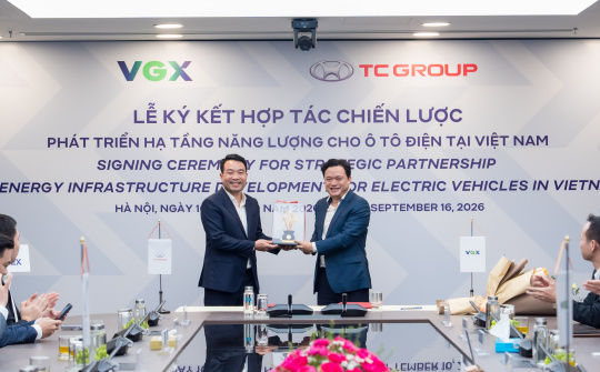 TC Group và VGX hợp tác phát triển hạ tầng giao thông xanh
