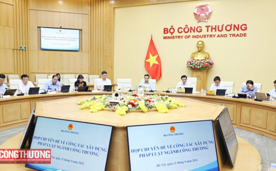 Bộ Công Thương quy định chức năng, nhiệm vụ, quyền hạn và cơ cấu tổ chức của Vụ Pháp chế