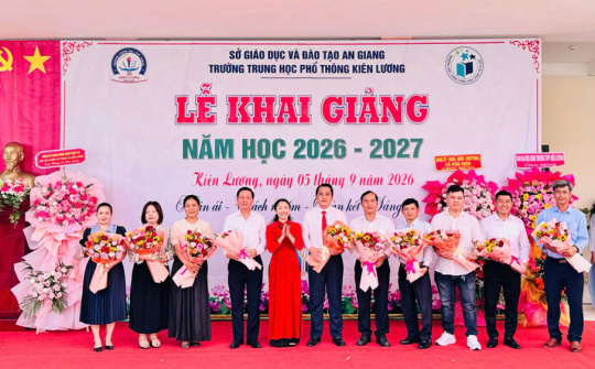 Trường THPT Kiên Lương: Nâng tầm chất lượng giáo dục đào tạo nguồn nhân lực cho quê hương, đất nước