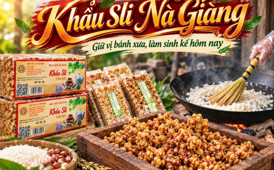 (Emagazine) Khẩu Sli Nà Giàng: Giữ vị bánh xưa, làm sinh kế hôm nay