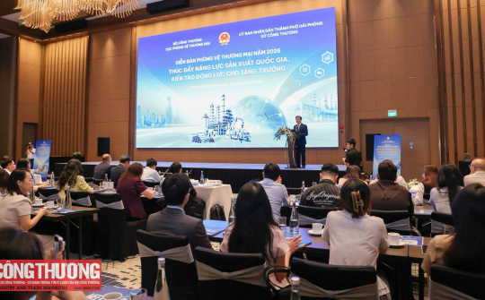 Diễn đàn Phòng vệ thương mại năm 2026: Thúc đẩy năng lực sản xuất quốc gia - Kiến tạo động lực cho tăng trưởng