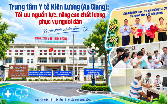 Trung tâm Y tế Kiên Lương (An Giang): Tối ưu nguồn lực, nâng cao chất lượng phục vụ người dân