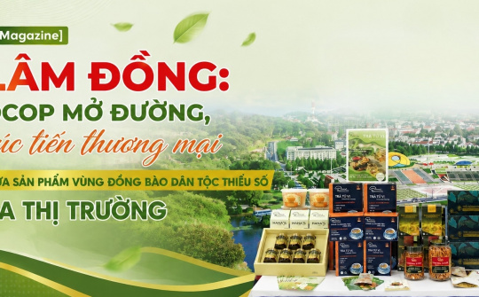 [eMagazine] Lâm Đồng: OCOP mở đường, xúc tiến thương mại đưa sản phẩm vùng đồng bào dân tộc thiểu số ra thị trường