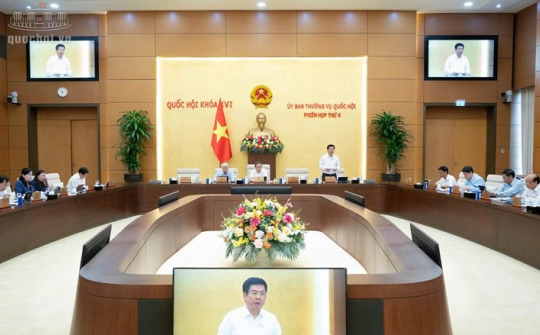 Ủy ban Thường vụ Quốc hội cho ý kiến về dự án Luật sửa đổi, bổ sung một số điều của Luật Điện lực