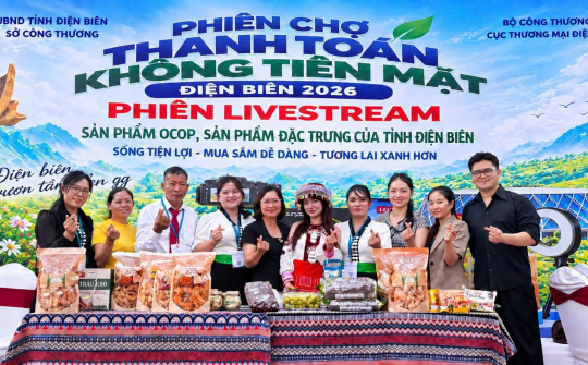 Livestream mở rộng cơ hội đưa sản phẩm OCOP Điện Biên đến người tiêu dùng cả nước