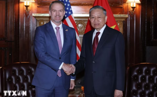 Tổng Bí thư, Chủ tịch nước Tô Lâm tiếp Trưởng Đại diện Thương mại Hoa Kỳ