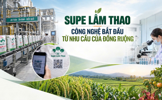 {Emagazine} Supe Lâm Thao: Công nghệ bắt đầu từ nhu cầu của đồng ruộng