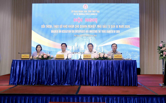 Phú Thọ đối thoại thực chất, tháo gỡ khó khăn cho doanh nghiệp và nhà đầu tư