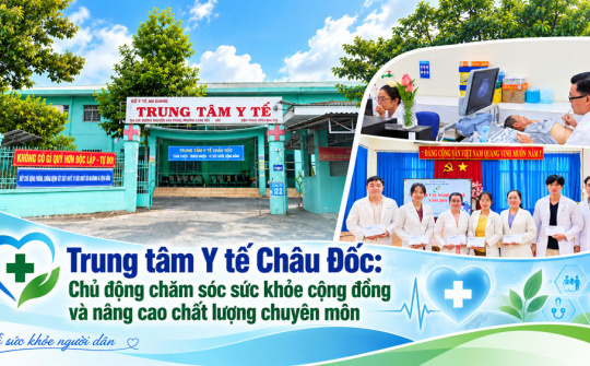Trung tâm Y tế Châu Đốc: Chủ động chăm sóc sức khỏe cộng đồng và nâng cao chất lượng chuyên môn