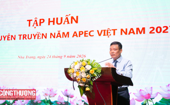 Tập huấn kỹ năng tuyên truyền Năm APEC Việt Nam 2027