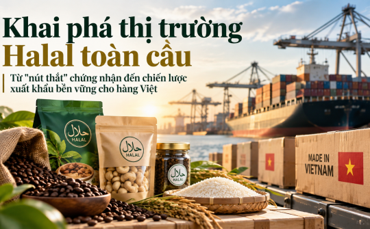 [eMagazine] Khai phá thị trường Halal toàn cầu: Từ "nút thắt" chứng nhận đến chiến lược xuất khẩu bền vững cho hàng Việt