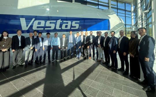 Thứ trưởng Trương Thanh Hoài làm việc với Tập đoàn Vestas (Đan Mạch)