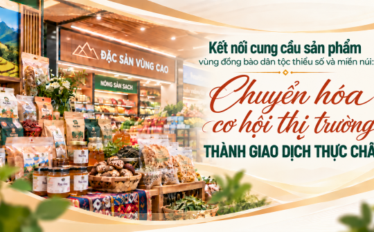 [eMagazine] Kết nối cung cầu sản phẩm vùng đồng bào dân tộc thiểu số và miền núi: Chuyển hóa cơ hội thị trường thành giao dịch thực chất