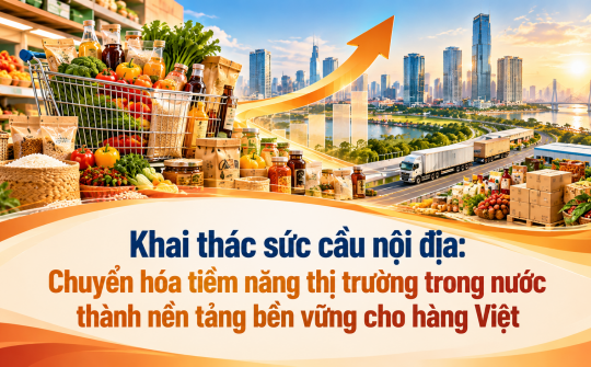 [eMagazine] Khai thác sức cầu nội địa: Chuyển hóa tiềm năng thị trường trong nước thành nền tảng bền vững cho hàng Việt