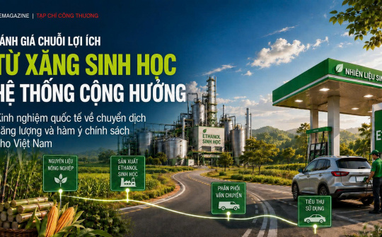 [Emagazine] Đánh giá chuỗi lợi ích hệ thống cộng hưởng từ xăng sinh học: Kinh nghiệm quốc tế về chuyển dịch năng lượng và hàm ý chính sách cho Việt Nam