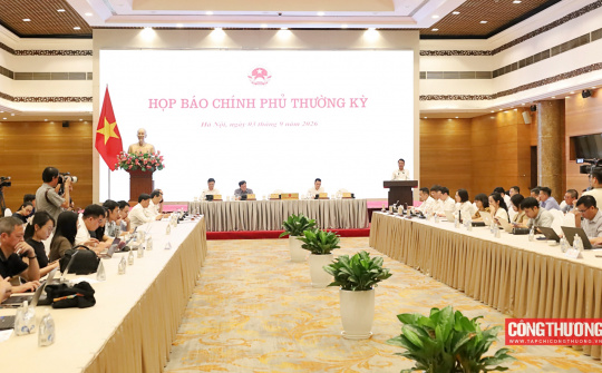 Họp báo Chính phủ thường kỳ tháng 8: Kinh tế vĩ mô ổn định, các cân đối lớn được bảo đảm