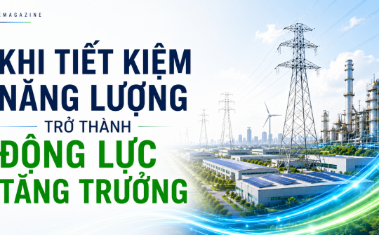 [Emagazine] Khi tiết kiệm năng lượng trở thành động lực tăng trưởng