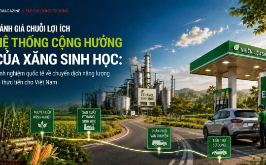 [Emagazine] Đánh giá chuỗi lợi ích hệ thống cộng hưởng của xăng sinh học: Kinh nghiệm quốc tế về chuyển dịch năng lượng và thực tiễn cho Việt Nam