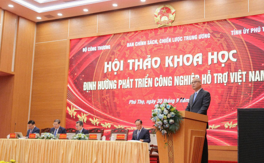 [VIDEO] Bí thư Tỉnh ủy Phú Thọ: Công nghiệp hỗ trợ - Mắt xích then chốt, quyết định năng lực tự chủ chiến lược của quốc gia