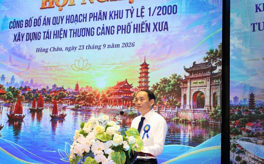 Hồng Châu khơi mở dư địa thương mại - dịch vụ, phát triển du lịch sinh thái và tâm linh