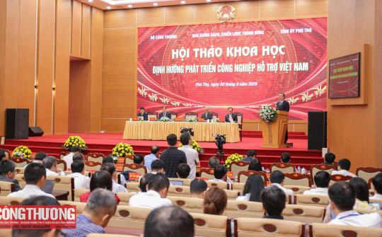 [ĐANG DIỄN RA] Hội thảo khoa học Định hướng phát triển công nghiệp hỗ trợ Việt Nam