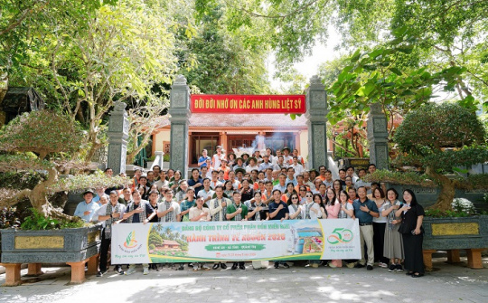 Đảng ủy Phân Bón Miền Nam tổ chức Hành trình về nguồn năm 2026