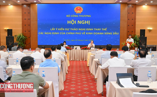 Bộ Công Thương lấy ý kiến rộng rãi Dự thảo Nghị định thay thế các Nghị định của Chính phủ về kinh doanh xăng dầu