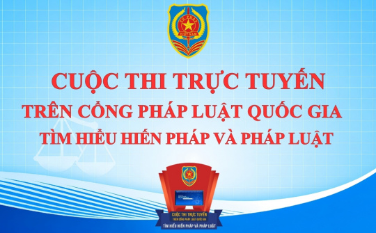 Bộ Công Thương phát động hưởng ứng Cuộc thi trực tuyến tìm hiểu Hiến pháp và pháp luật