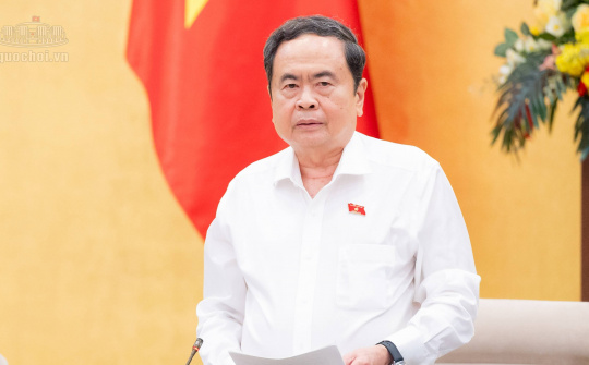 Chủ tịch Quốc hội Trần Thanh Mẫn: Kết thúc tổng rà soát phải chứng minh được những điểm nghẽn thực sự đã được tháo gỡ